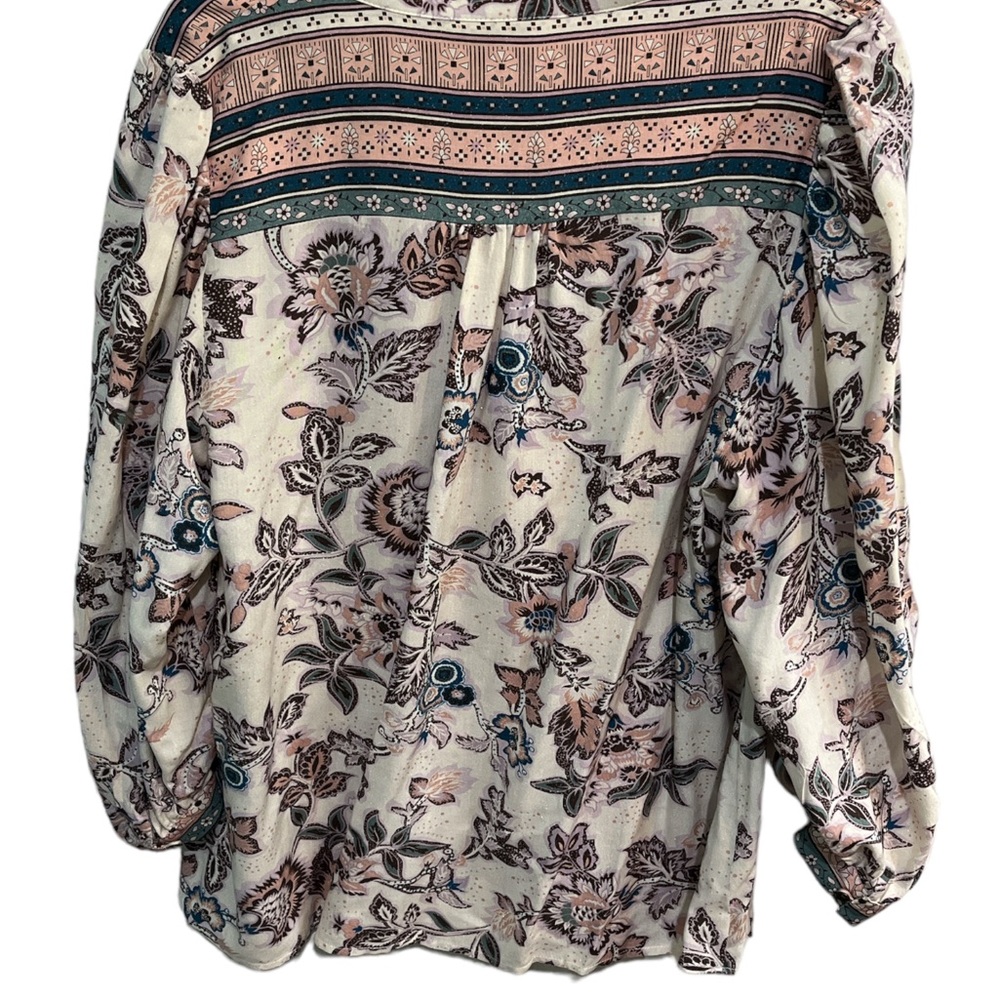 NWOT Good Hart (Matilda Jane) Floral Blouse ~ Size Large - Picture 2 of 8